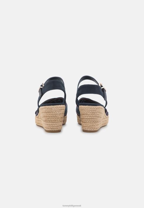 madala kiiluga espadrillid RJV626322 kõrbe taevas Tommy Hilfiger