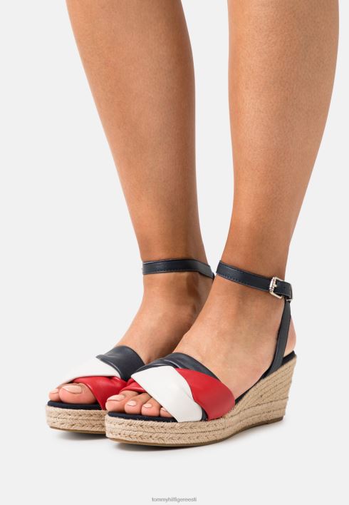 naiseliku kudumisega espadrillid RJV624505 tumesinine Tommy Hilfiger