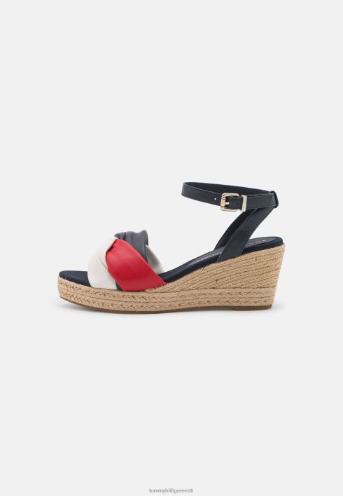 naiseliku kudumisega espadrillid RJV624505 tumesinine Tommy Hilfiger