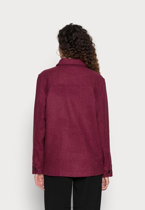 blend shacket suvejope RJV627791 karmiinpunane rubiin Tommy Hilfiger