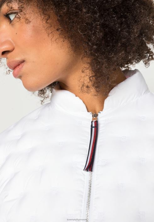 dot embro jakk sulejope RJV628967 optika valge Tommy Hilfiger