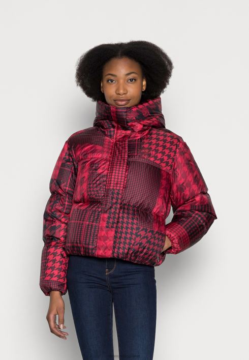 ikooniga trükitud puhvis sulejope RJV627750 punane Tommy Hilfiger