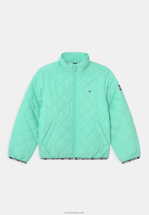 köites tepitud hele jope RJV628776 selge laguun Tommy Hilfiger