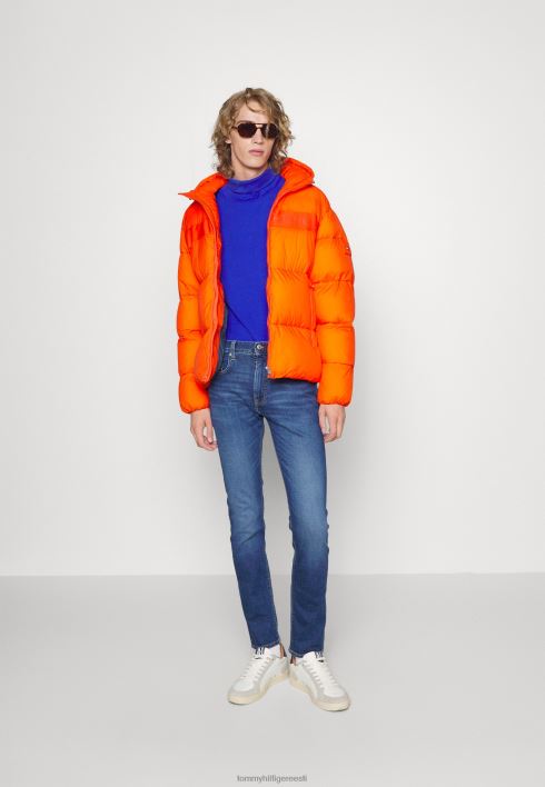 kõrge puhvriga talvejope RJV624268 happeline apelsin Tommy Hilfiger