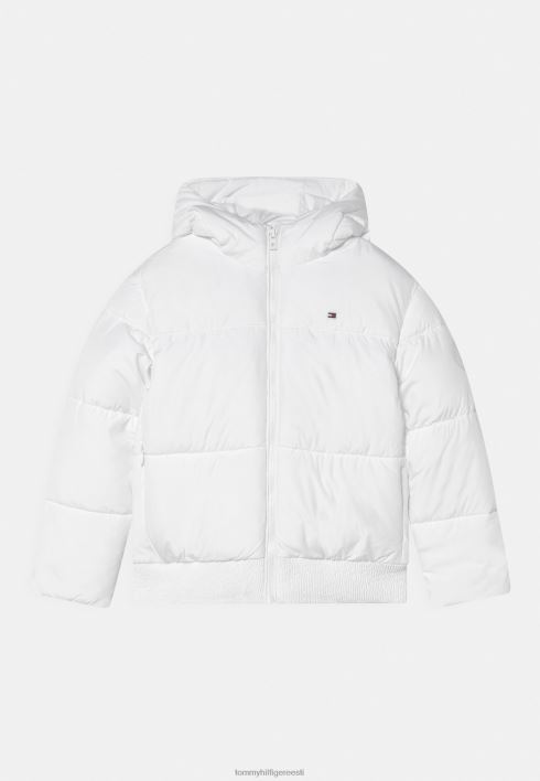 kapuuts kaubamärgiga puhv talvejope RJV624030 valge Tommy Hilfiger