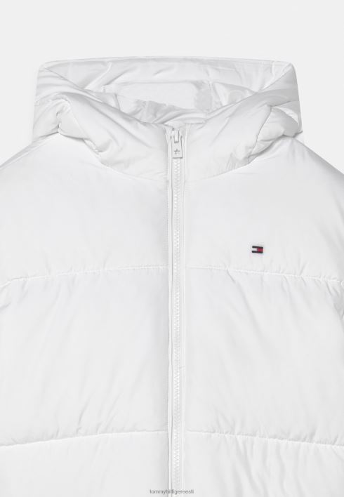 kapuuts kaubamärgiga puhv talvejope RJV624030 valge Tommy Hilfiger