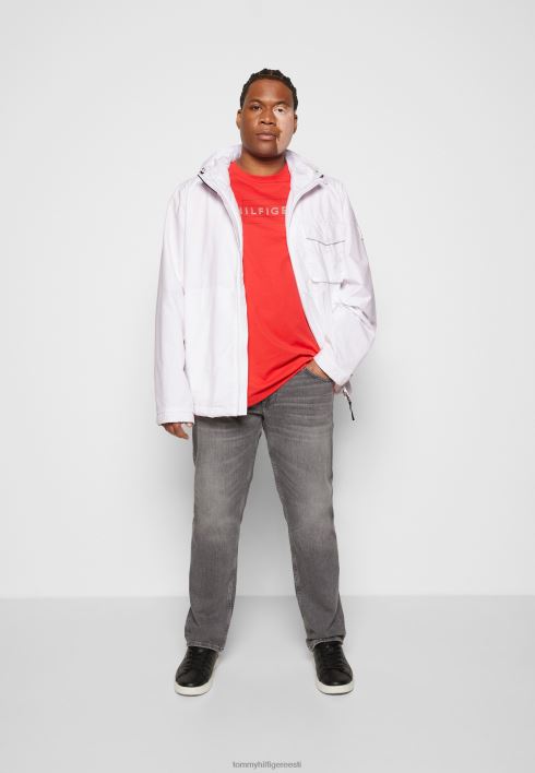 kapuutsiga jakk suve jope RJV626387 optika valge Tommy Hilfiger