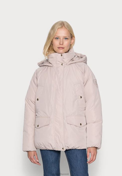 kapuutsiga puff jope sulejope RJV626306 tasakaalustatud beež Tommy Hilfiger