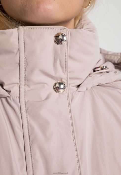 kapuutsiga puff jope sulejope RJV626306 tasakaalustatud beež Tommy Hilfiger