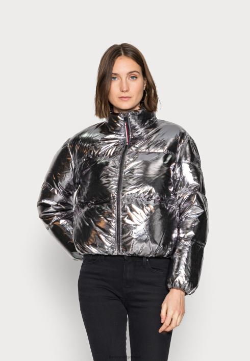 läikega fooliumiga logoga sulejope RJV625477 hõbedane Tommy Hilfiger