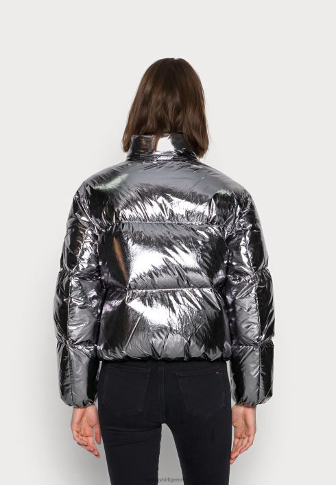 läikega fooliumiga logoga sulejope RJV625477 hõbedane Tommy Hilfiger