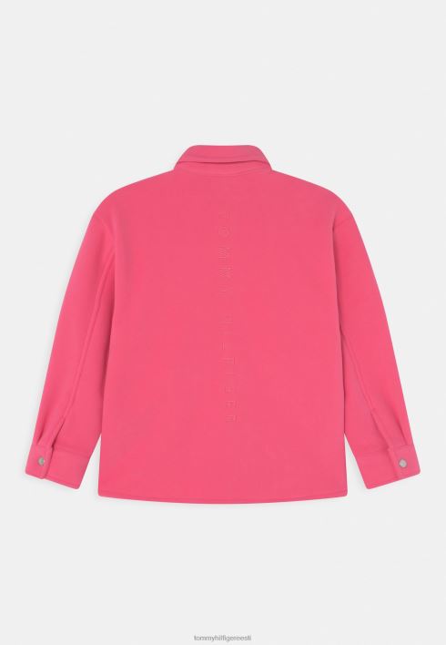 ülesärk fliisjakk RJV626292 roosa hoiatus Tommy Hilfiger