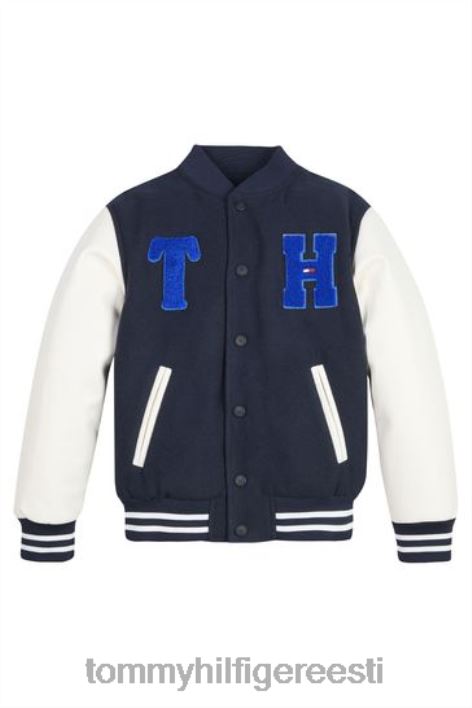 ümberpööratav ülikooli bomber jope RJV623344 sinine Tommy Hilfiger