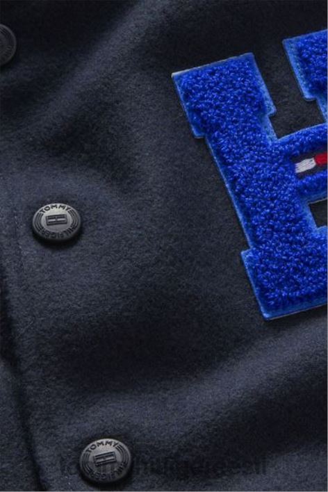 ümberpööratav ülikooli bomber jope RJV623344 sinine Tommy Hilfiger