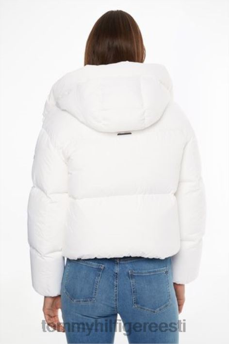 monogrammi märgiga sulejope RJV623643 valge Tommy Hilfiger