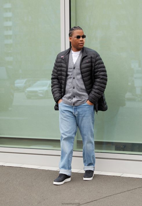 pakitav jope talvejope RJV624699 must Tommy Hilfiger