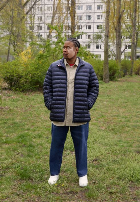 pakitav jope talvejope RJV626314 kõrbe taevas Tommy Hilfiger