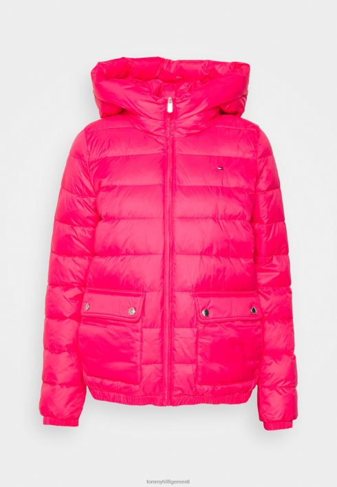 polsterdatud kapuutsiga jope kerge jope RJV628263 roosa hiilgus Tommy Hilfiger