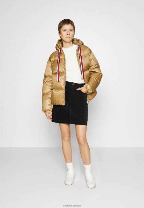 polsterdatud puhvis jope sulejope RJV625082 maakoha khaki Tommy Hilfiger