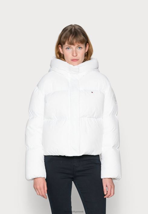 puffer jope sulejope RJV627582 valge Tommy Hilfiger