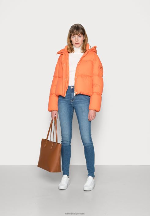puffer jope sulejope RJV628703 oranž Tommy Hilfiger