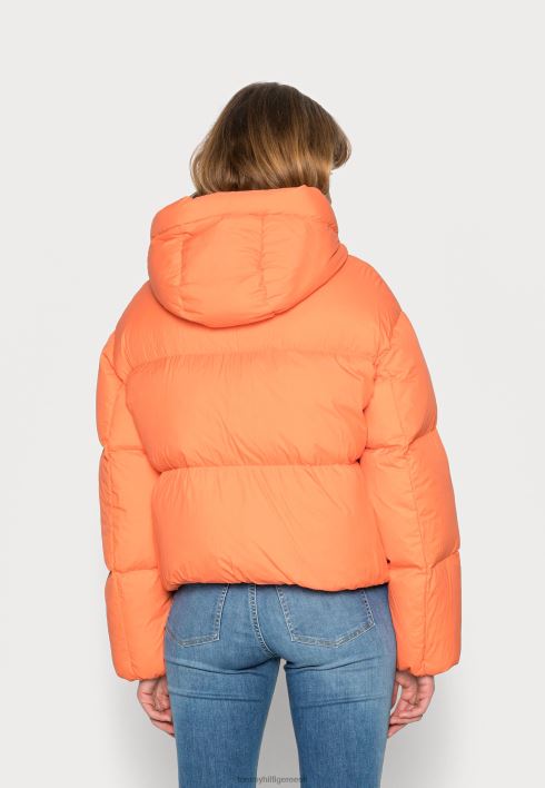 puffer jope sulejope RJV628703 oranž Tommy Hilfiger