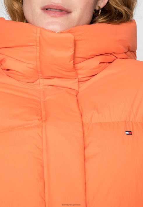 puffer jope sulejope RJV628703 oranž Tommy Hilfiger