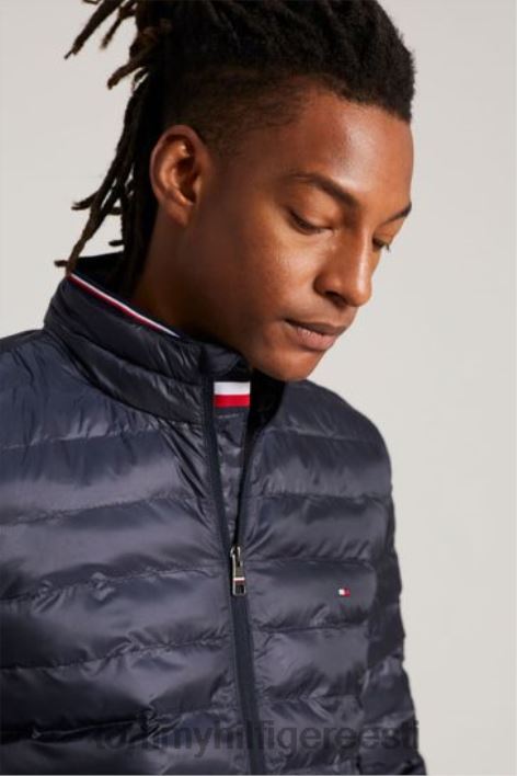 südamikuga pakitav ümmargune jope RJV623159 sinine Tommy Hilfiger