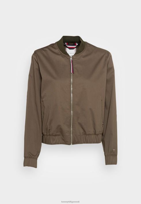 satiinist bomber jope RJV626112 armee roheline Tommy Hilfiger