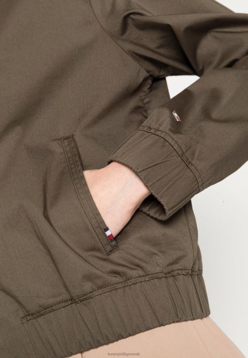 satiinist bomber jope RJV626112 armee roheline Tommy Hilfiger