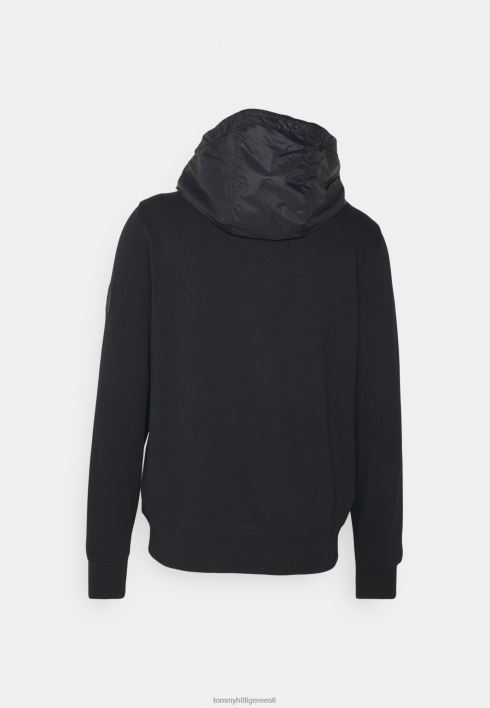 sega meedia tõmblukk läbi kapuutsiga heleda jope RJV624113 kõrbe taevas Tommy Hilfiger