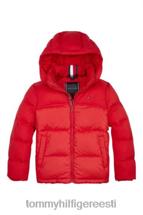 segatud jope RJV623134 punane Tommy Hilfiger