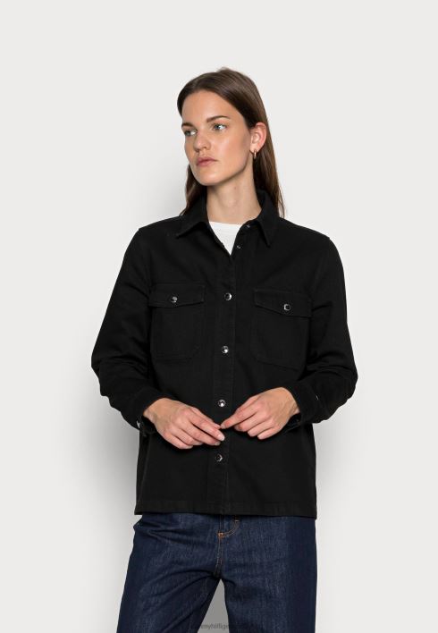 shacket teksajakk RJV628387 must Tommy Hilfiger