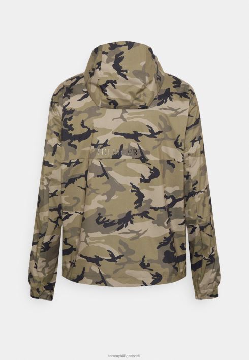 tech kapuutsiga camo suvejope RJV625844 oliiv Tommy Hilfiger
