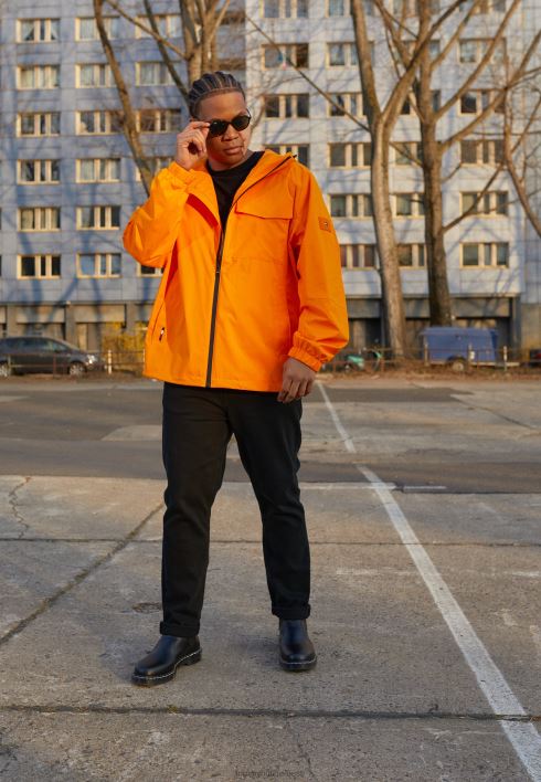 tech kapuutsiga jope veekindel jope RJV628588 hawaii apelsin Tommy Hilfiger