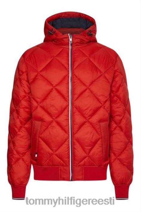 teemanttepitud jakk RJV623572 punane Tommy Hilfiger