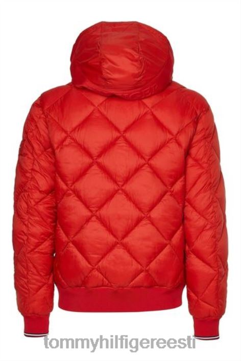 teemanttepitud jakk RJV623572 punane Tommy Hilfiger