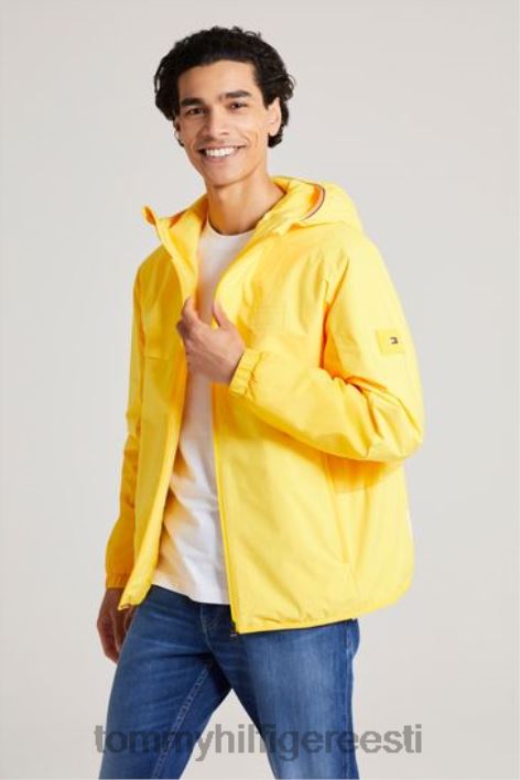 tehniline kapuutsiga jope RJV623519 kollane Tommy Hilfiger