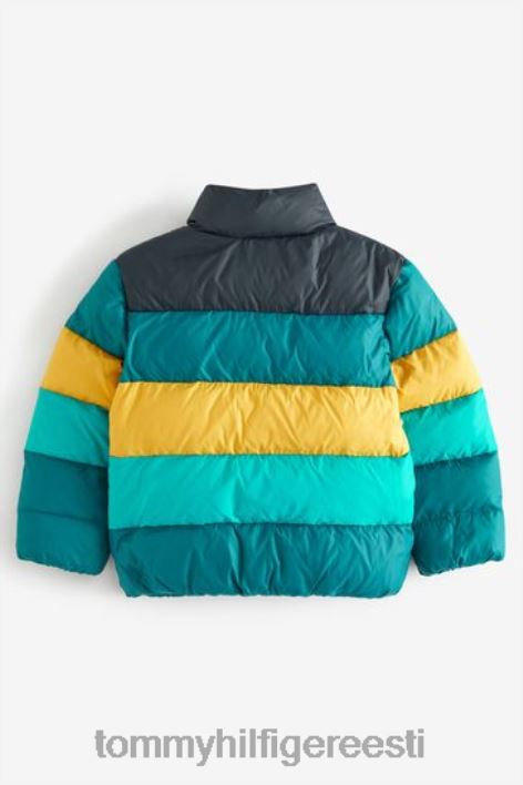 triibuline puhvis jope RJV623468 sinine Tommy Hilfiger