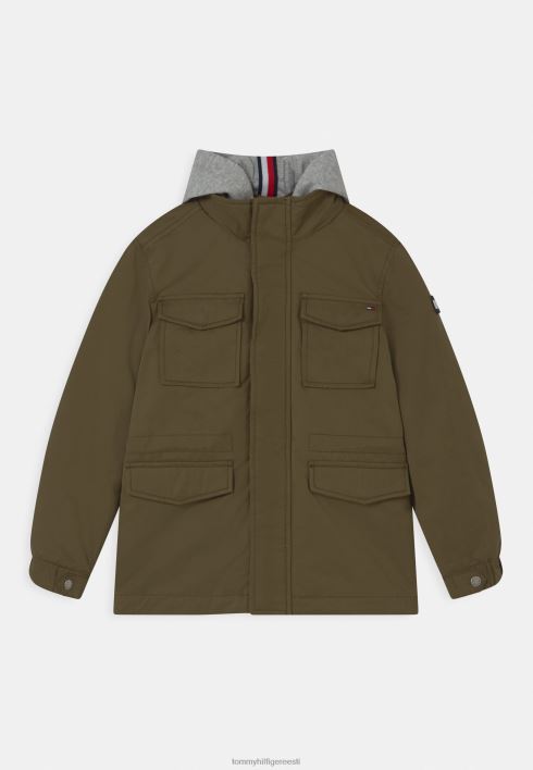 väli talvejope RJV628809 oliivipuu Tommy Hilfiger