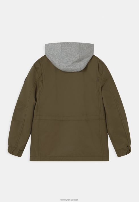 väli talvejope RJV628809 oliivipuu Tommy Hilfiger