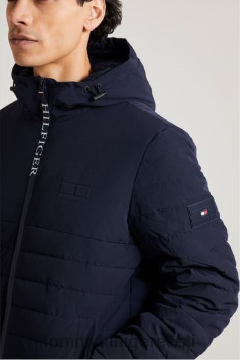 veniv kapuutsiga jope RJV622984 sinine Tommy Hilfiger