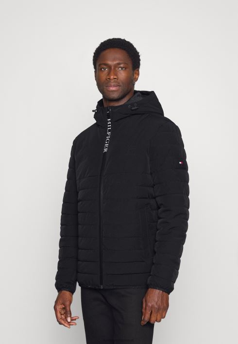 veniv kapuutsiga jope talvejope RJV623940 must Tommy Hilfiger