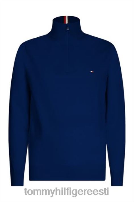 1985. aasta tõmblukuga sviiter RJV623596 sinine Tommy Hilfiger