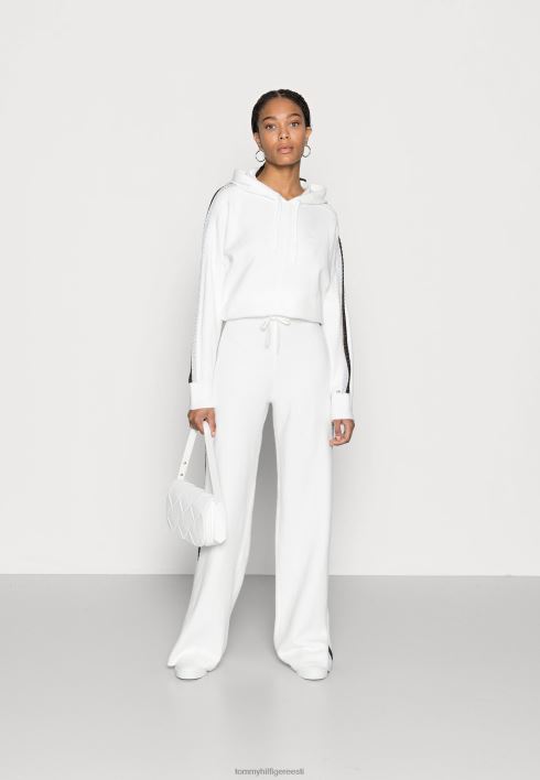 flex lõdvestunud kapuutsiga kampsun RJV627662 ekru Tommy Hilfiger