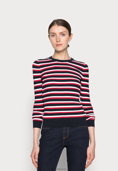 kaabel kampsun džemprid RJV628373 sinine Tommy Hilfiger