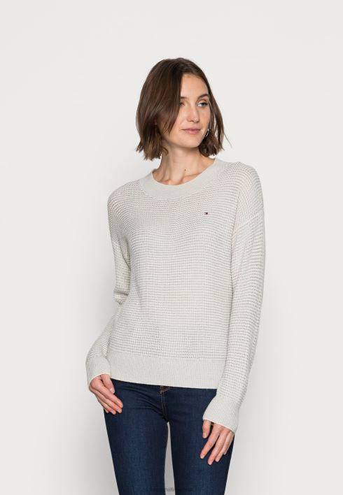 kahetooniline kampsun kampsun RJV628107 helehall kanarbik Tommy Hilfiger