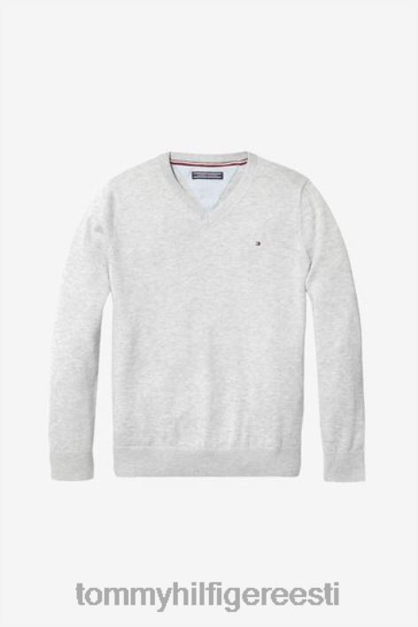 poiste v-kaelusega kampsun RJV623017 hall Tommy Hilfiger