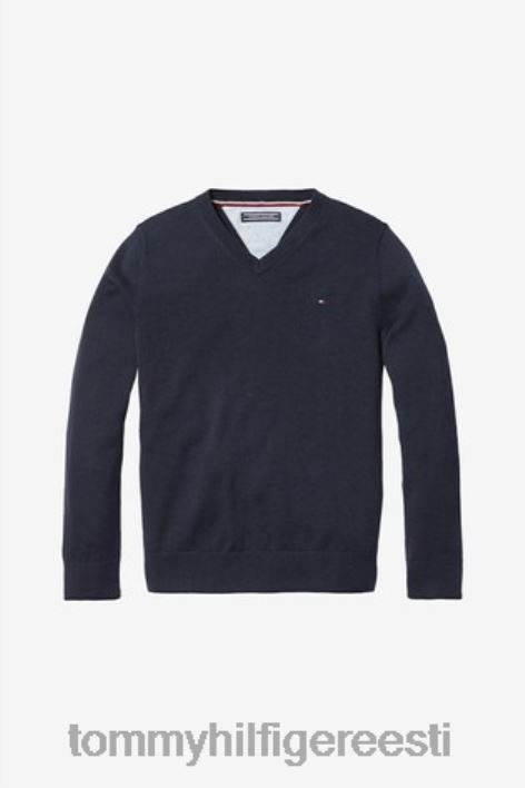 poiste v-kaelusega kampsun RJV623074 sinine Tommy Hilfiger