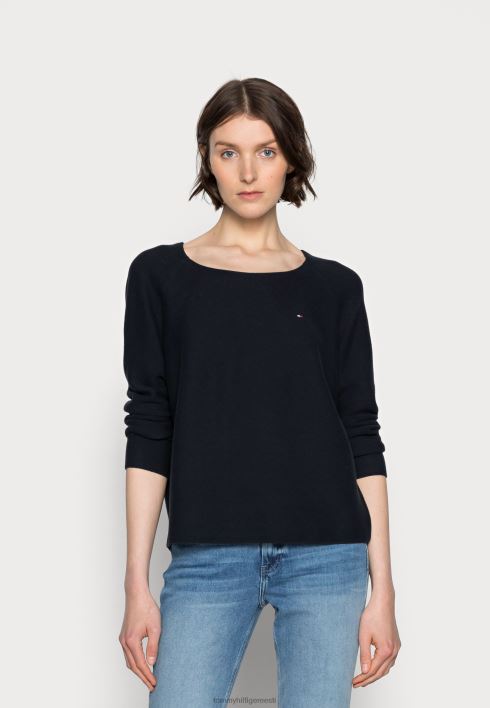 tekstuuriga avatud kampsun kampsun RJV628459 sinine Tommy Hilfiger